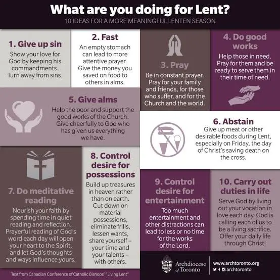 The Lenten season