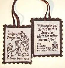 What are the promises of the brown Scapular