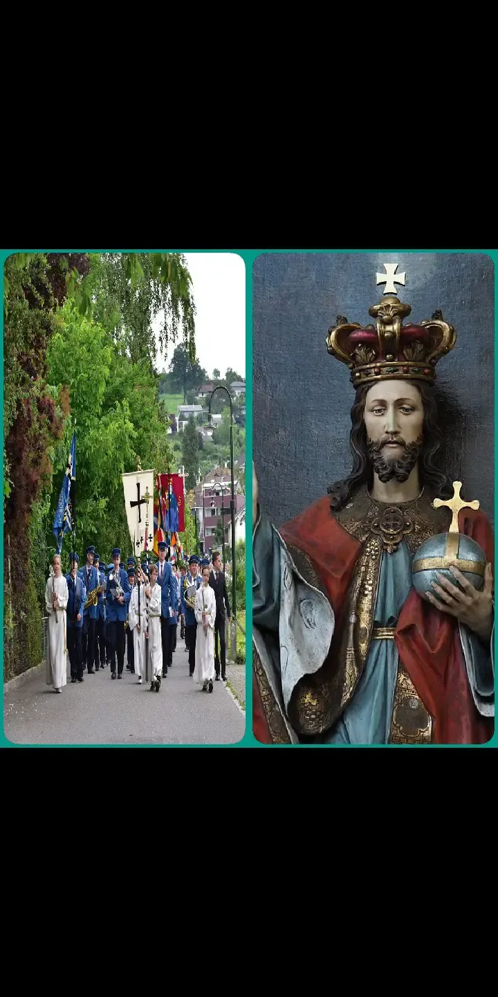 What is the feast of Corpus Christi and Christ the king