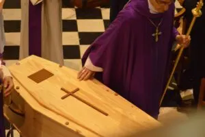 What happens when A Catholic Priest dies and their Burial