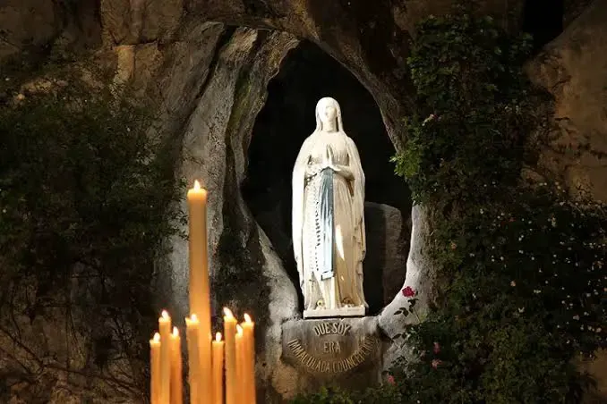 The healing at Lourdes 
