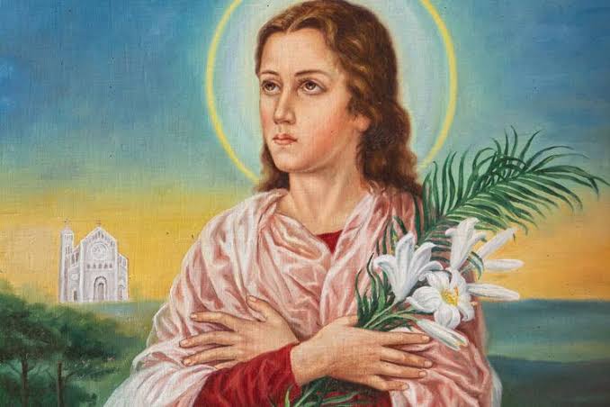 Lessons from life of St Maria Goretti.