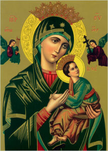 Meaning behind our lady of Perpetual help image and it's history