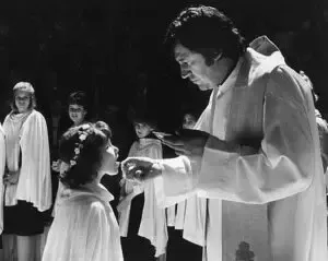 How many times a Catholic should receive holy Communion in a day